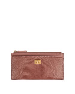 Chanel Long Reissue Wallet, Leather, Mauve, DB/C, 26281620